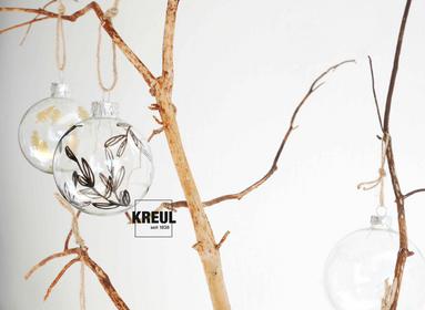 KREUL Lack Stifte permanent DIY Weihnachten KREUL Lack Marker Set Weihnachten Kugeln anmalen