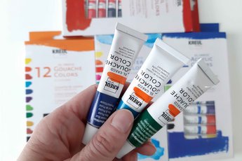 KREUL el Greco Gouache Farben Set