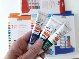 KREUL el Greco Gouache Farben Set