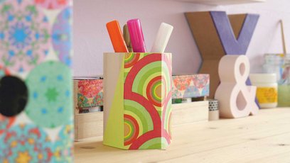 KREUL Art Potch Serviettentechnik Basteln Schreibtisch Kinder