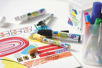 KREUL Triton Acrylic Marker Power Pack Komplettset mit Kuenstlerstiften von KREULe 