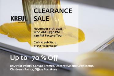 Clearance Sale