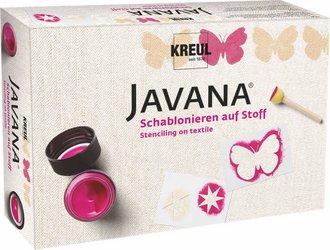 Kreul Javana Schablonieren Auf Stoff Set