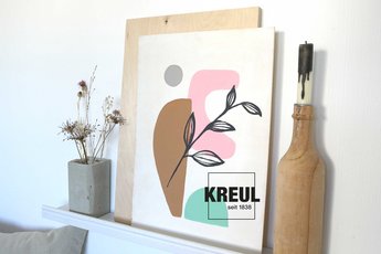 KREUL Nature Deko Bild Kunst im DIY Boho Style