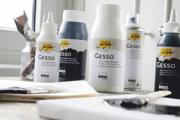 SOLO GOYA Gesso Malerei Grundierung Leinwand