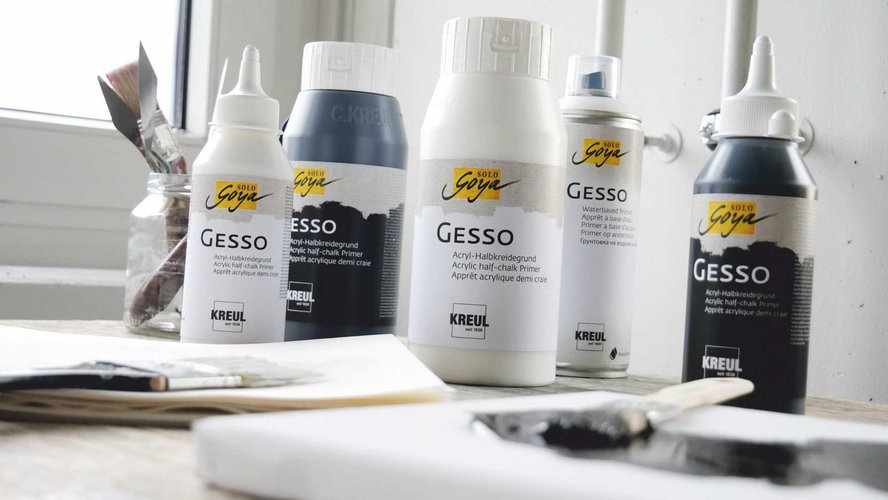 SOLO GOYA Gesso Malerei Grundierung Leinwand