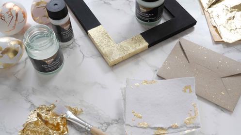 KREUL Vergolden Blattgold Metall Kleber Anlegemilch flüssig
