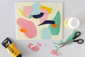 Collage mit KREUL Art Potch