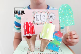 KREUL Tipp Sommer Basteln mit Kindern