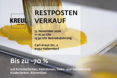 Restpostenverkauf